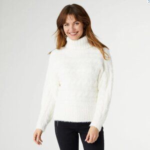 COCO + CARMEN ELVIE MOHAIR TURTLENECK SWEATER